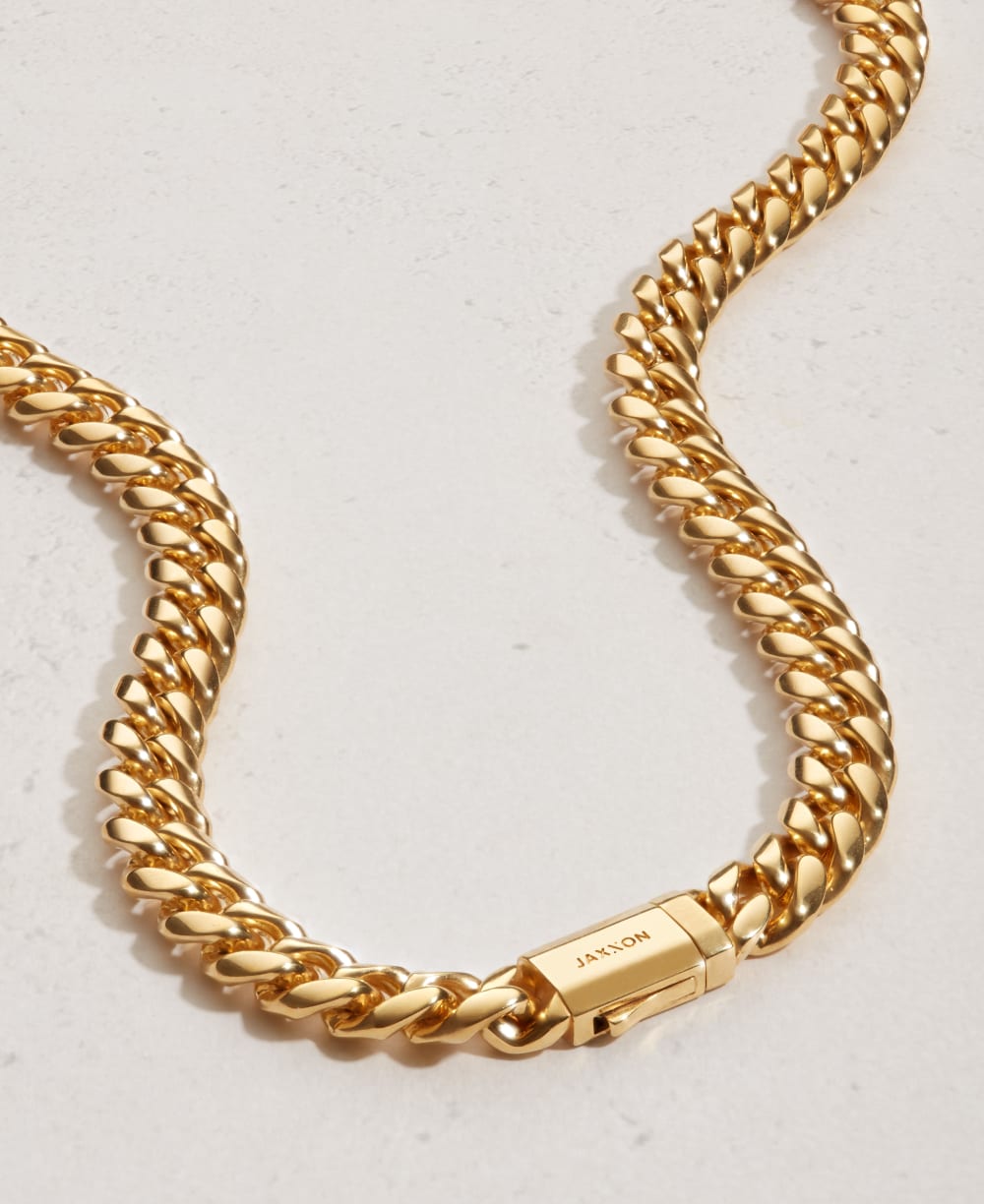 Image Cuban Link Chain 8mm - Gold - The Ultimate Clasp