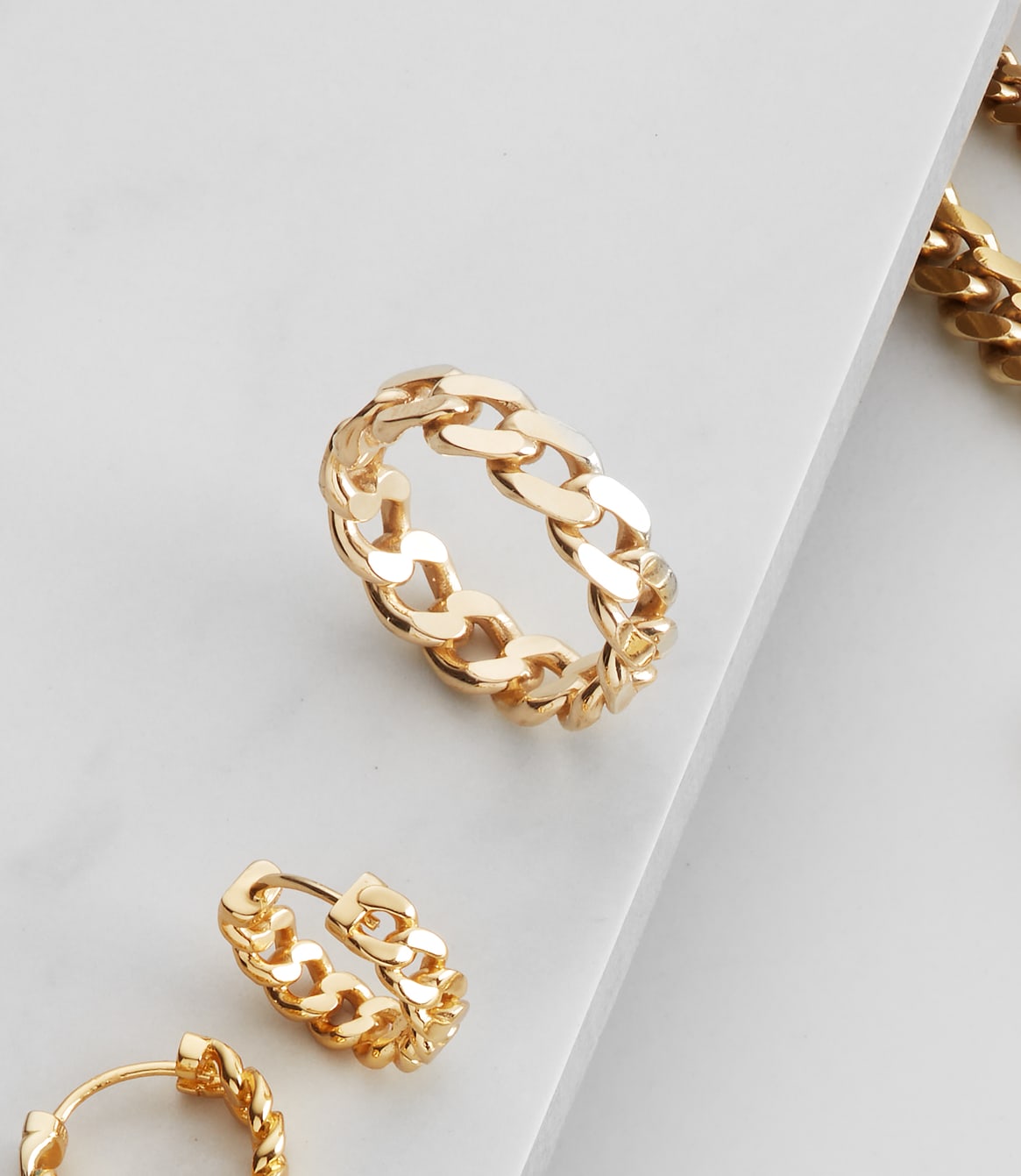 Image Cuban Link Ring - Gold - Higher Quality Standards 