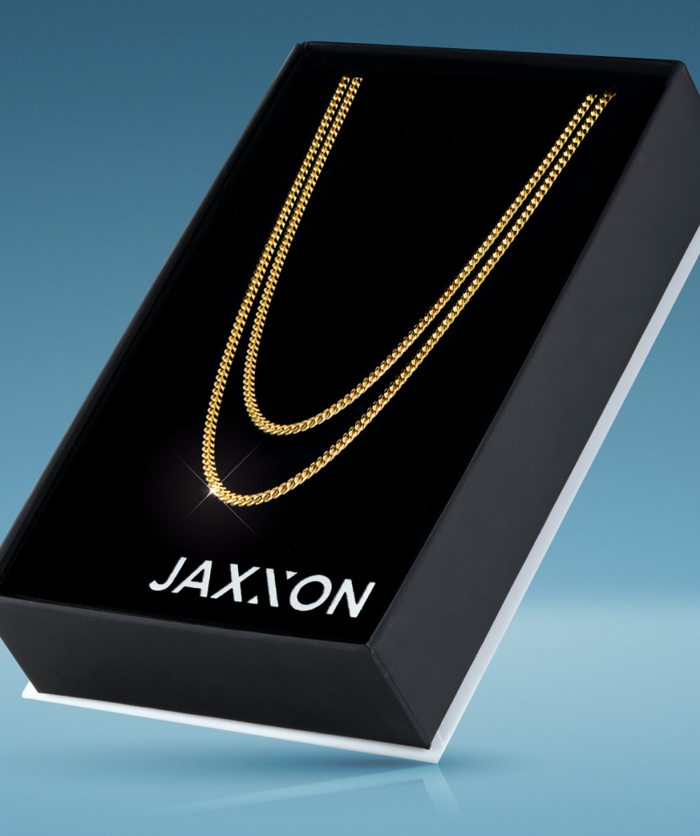 Cuban Chain Stack - 3mm Gold - Made with Precious Metals