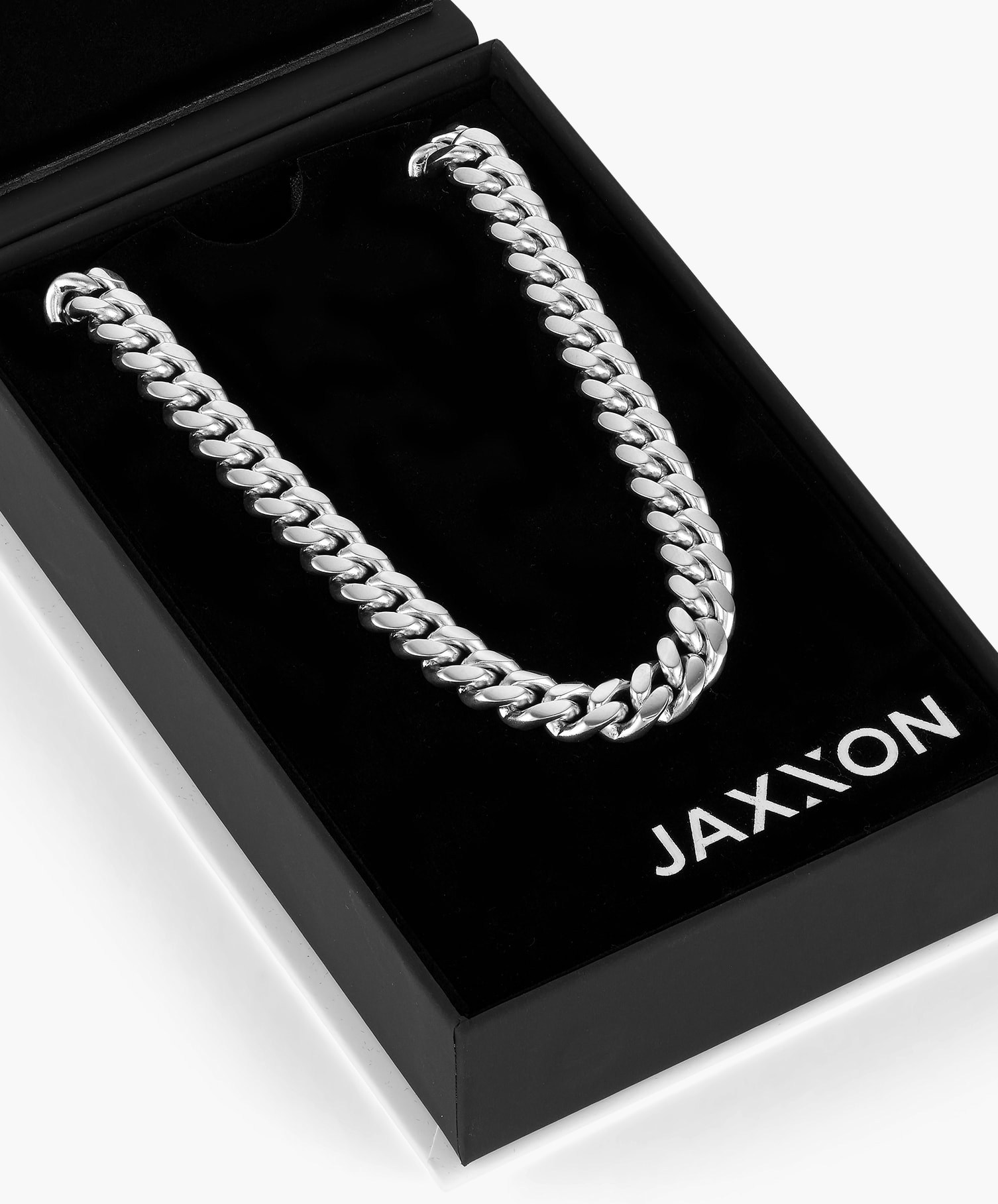 Image Cuban Link Chain - 8mm Silver - Higher Quality Standards