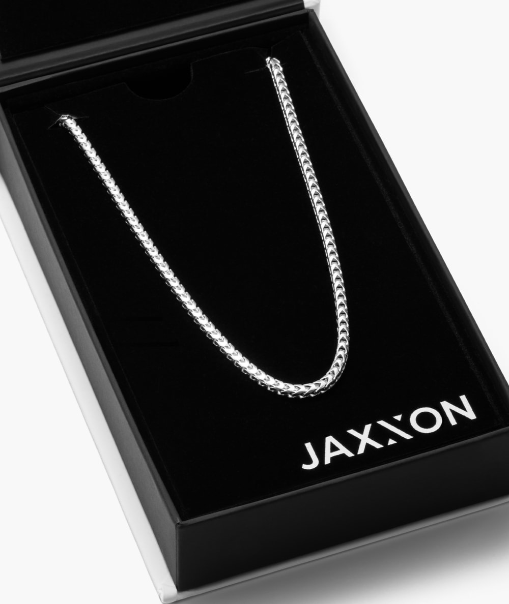 Franco Chain - 3mm Silver - Crafted in Italy
