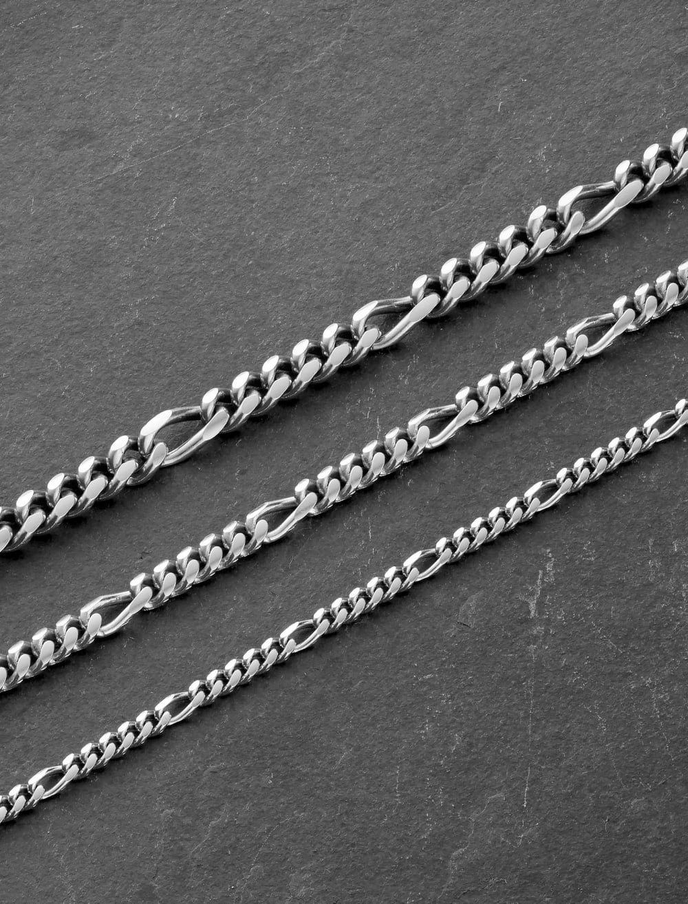 Figaro Chain - 5mm Silver - Higher Quality Standards