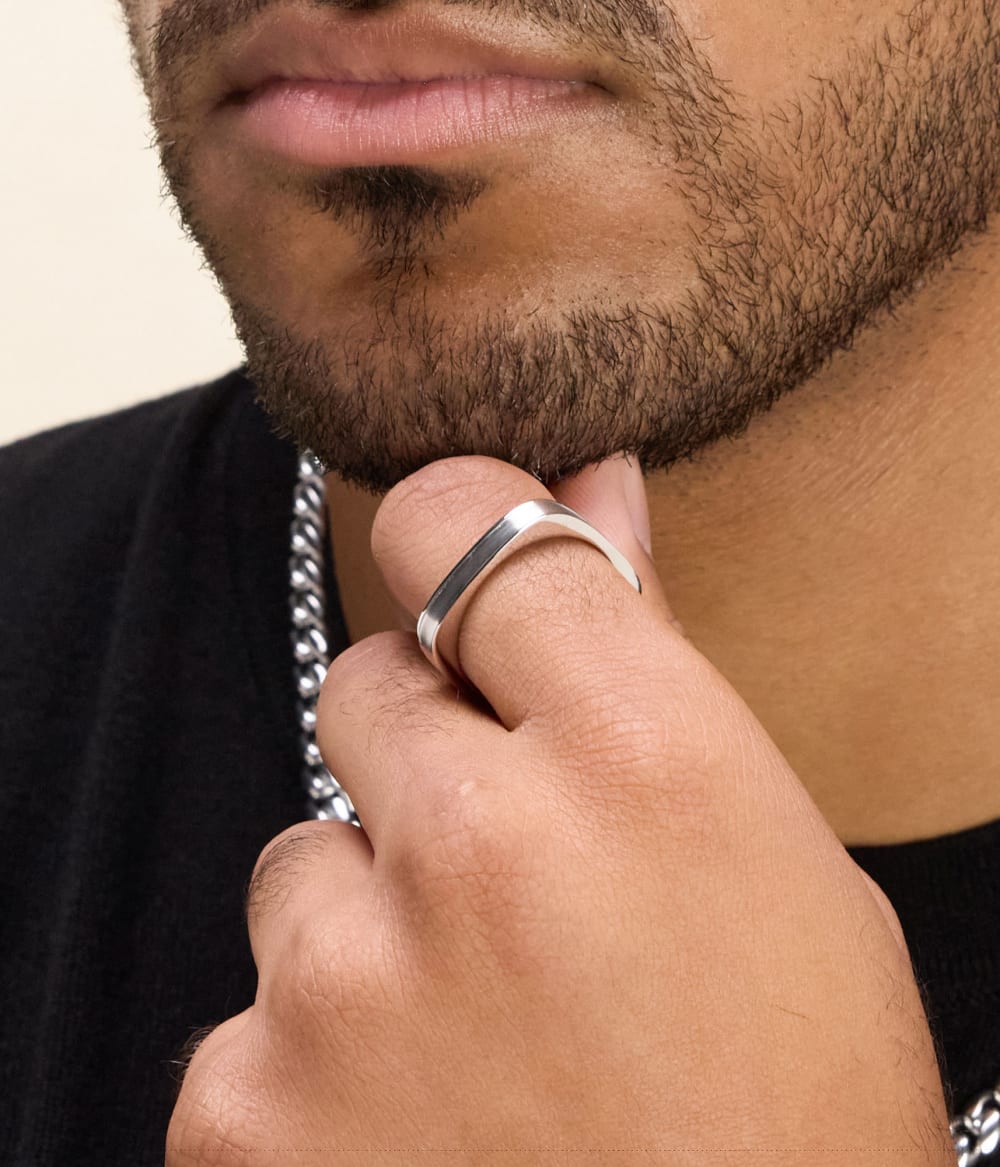 Square Ring - Silver - Built to Last