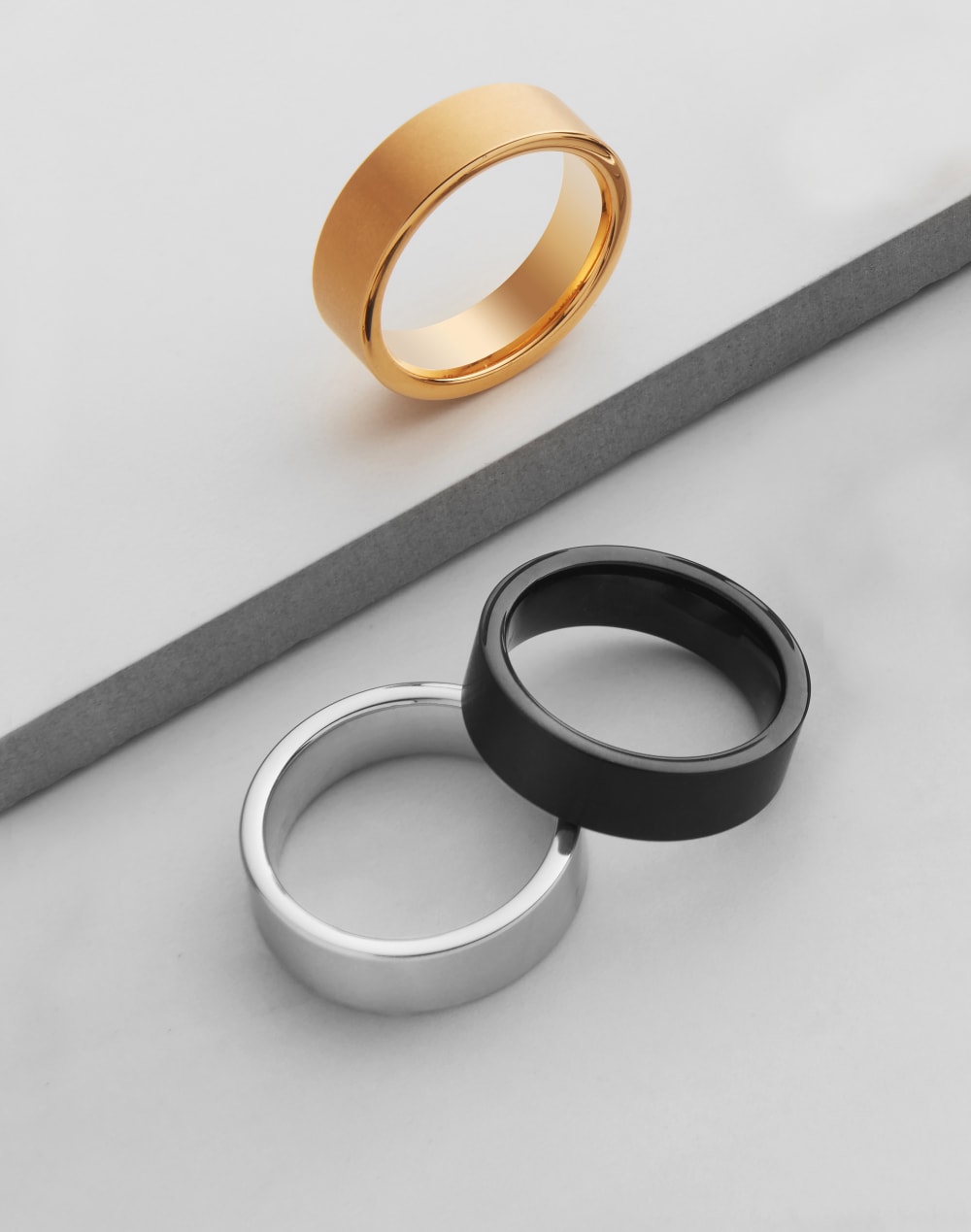 Flat Comfort Fit Wedding Band - Silver - Personalize Your Ring