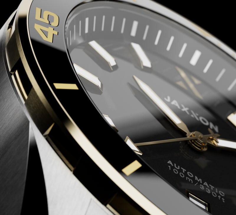 Sapphire Crystal + Ceramic Bezel