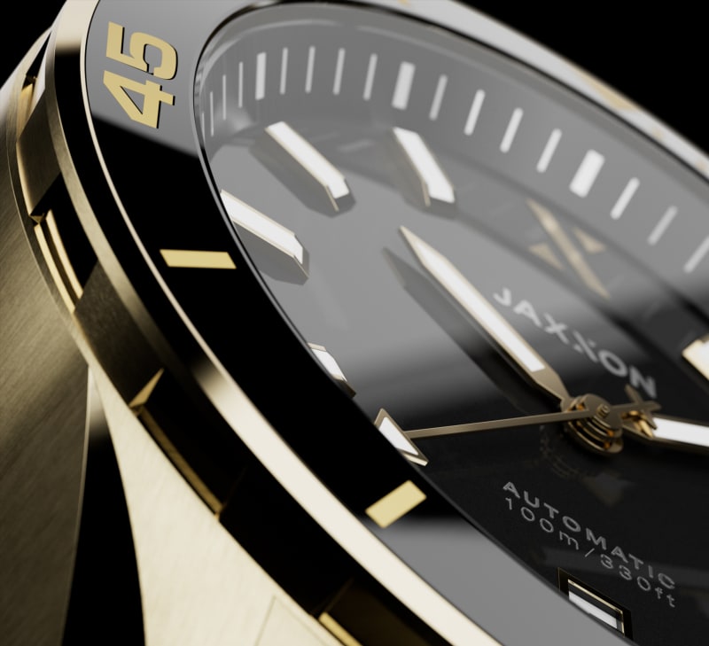 Sapphire Crystal + Ceramic Bezel