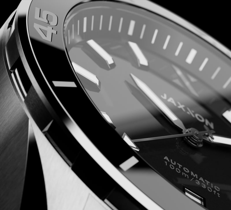 Sapphire Crystal + Ceramic Bezel