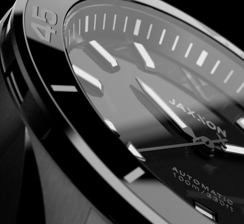 Sapphire Crystal + Ceramic Bezel