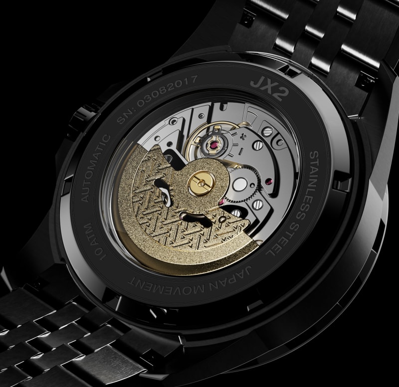 Automatic Movement + Exhibition Caseback
