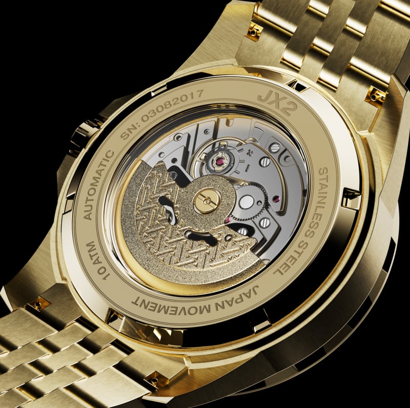 Automatic Movement + Exhibition Caseback