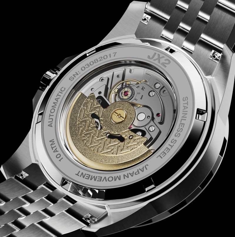 Automatic Movement + Exhibition Caseback