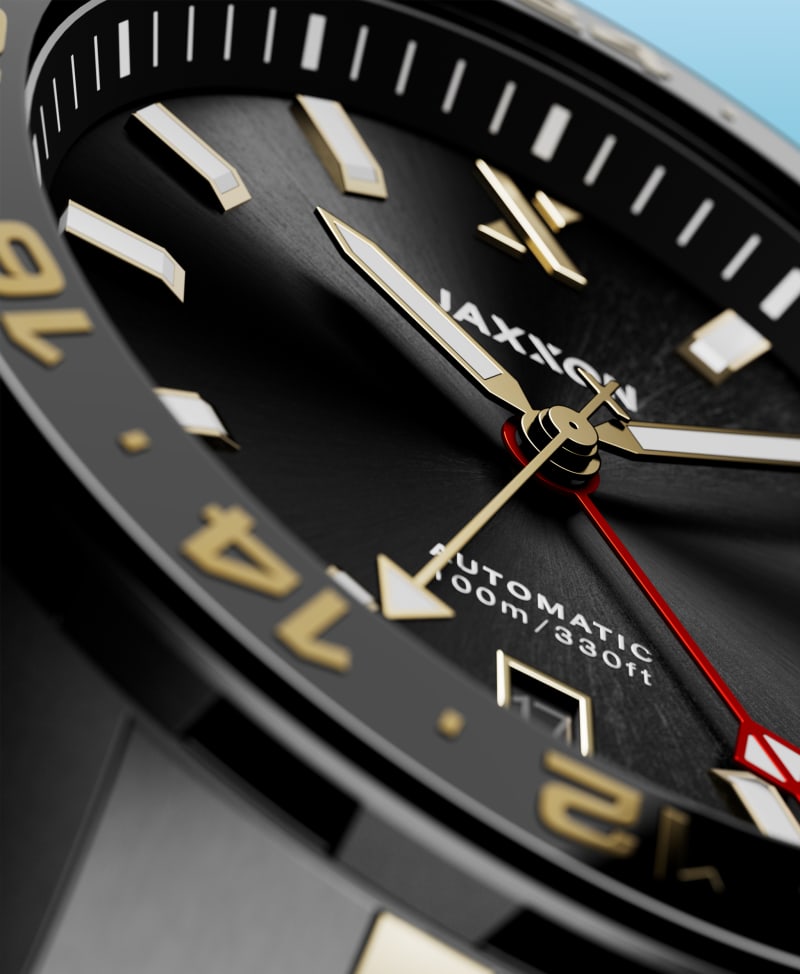 Sapphire Crystal + Ceramic Bezel