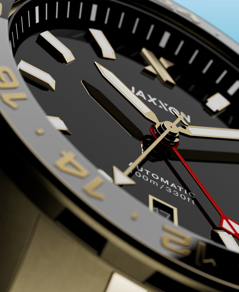 Sapphire Crystal + Ceramic Bezel