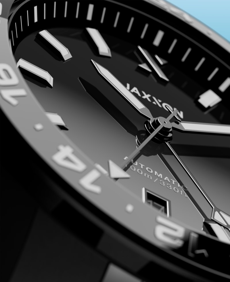 Sapphire Crystal + Ceramic Bezel