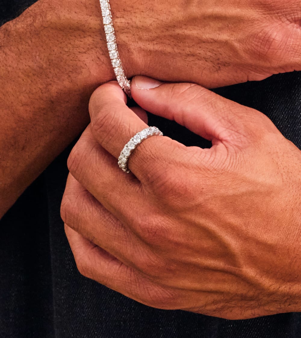 Eternity Ring - Silver - Higher Quality Standards 