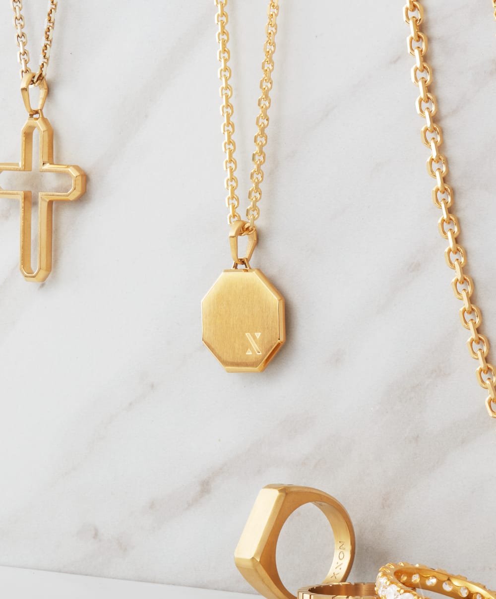 Combine Pendant - Gold - Personalize Your Pendant