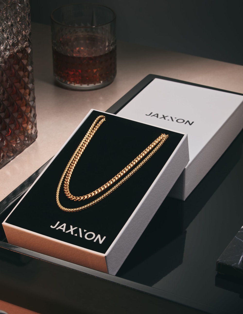 Cuban + Franco Chain Stack - Gold - #1 Chain Stack