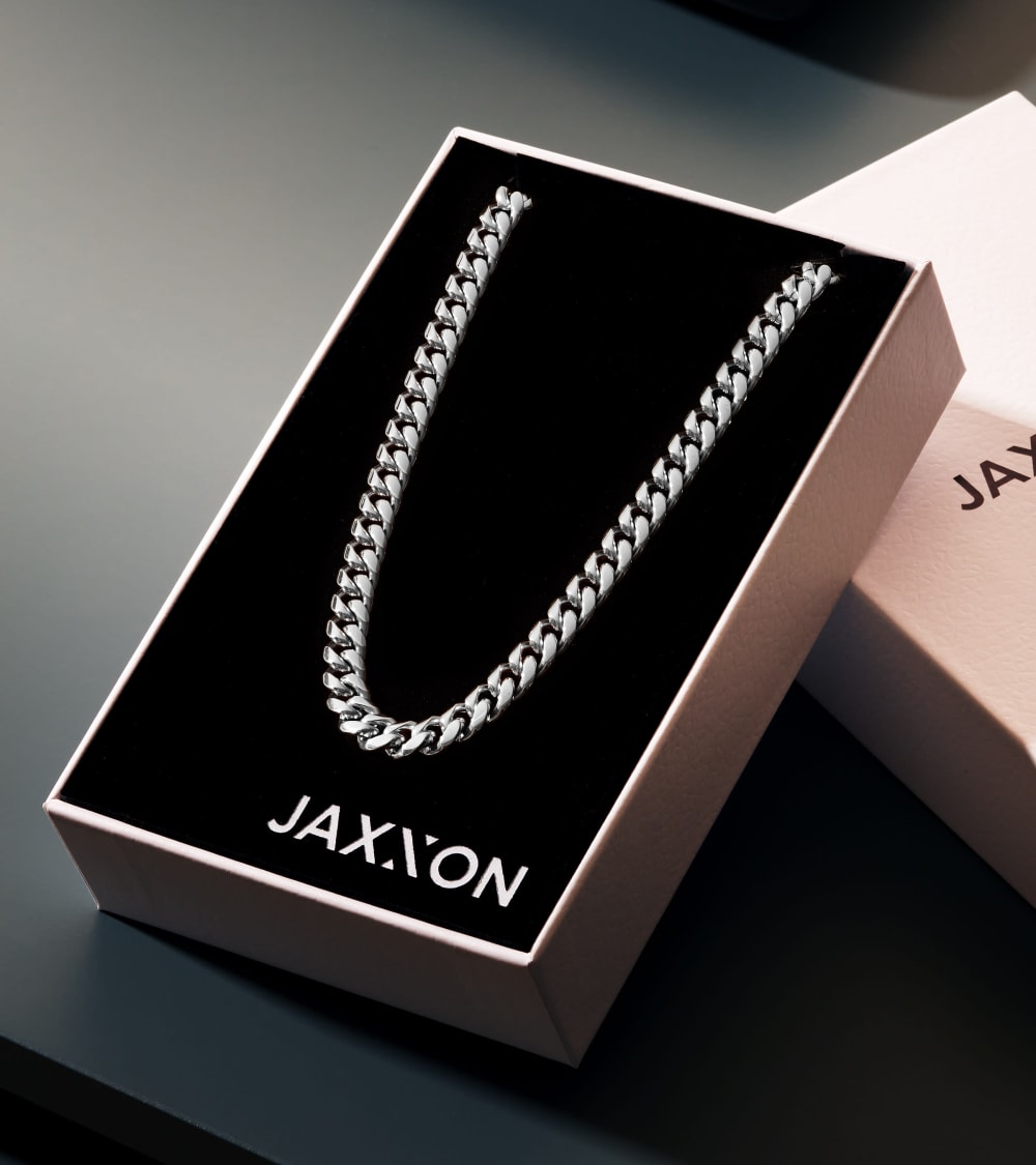Youth Cuban Link Chain - 8mm Silver - Higher Quality Standards