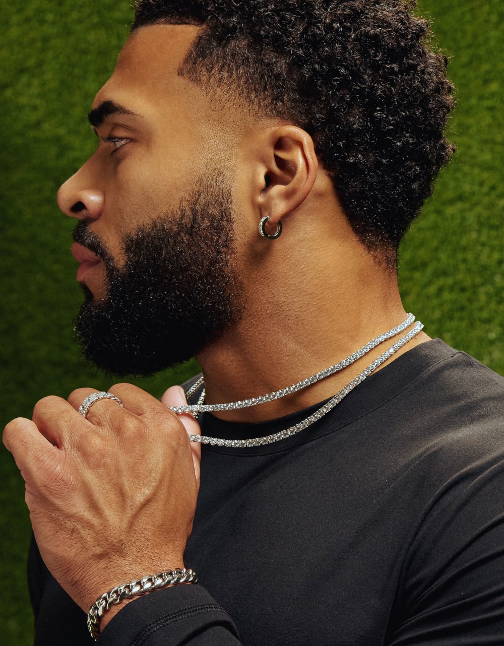 Tennis Chain Stack - 4mm Silver - Stack Your Style