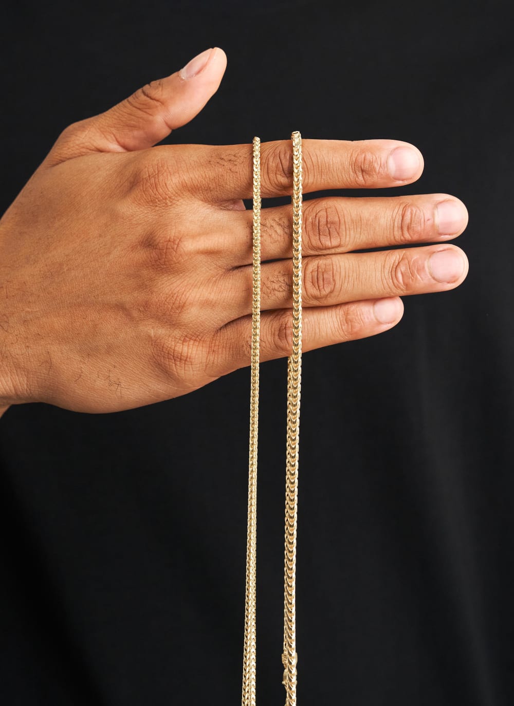 Franco Chain - 2.5mm Gold - Higher Quality Standards