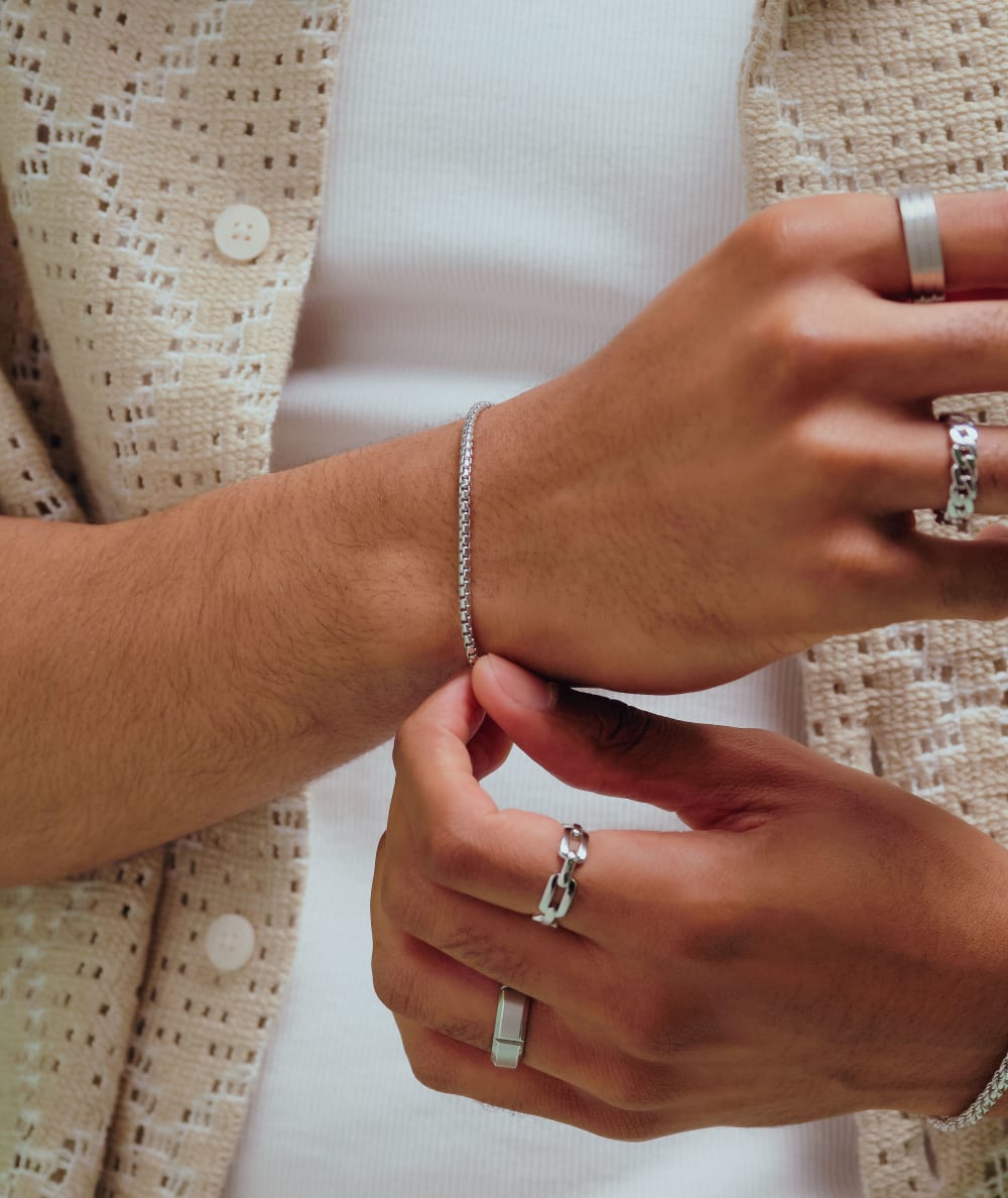Round Box Bracelet - 2.5mm Silver - Higher Quality Standards