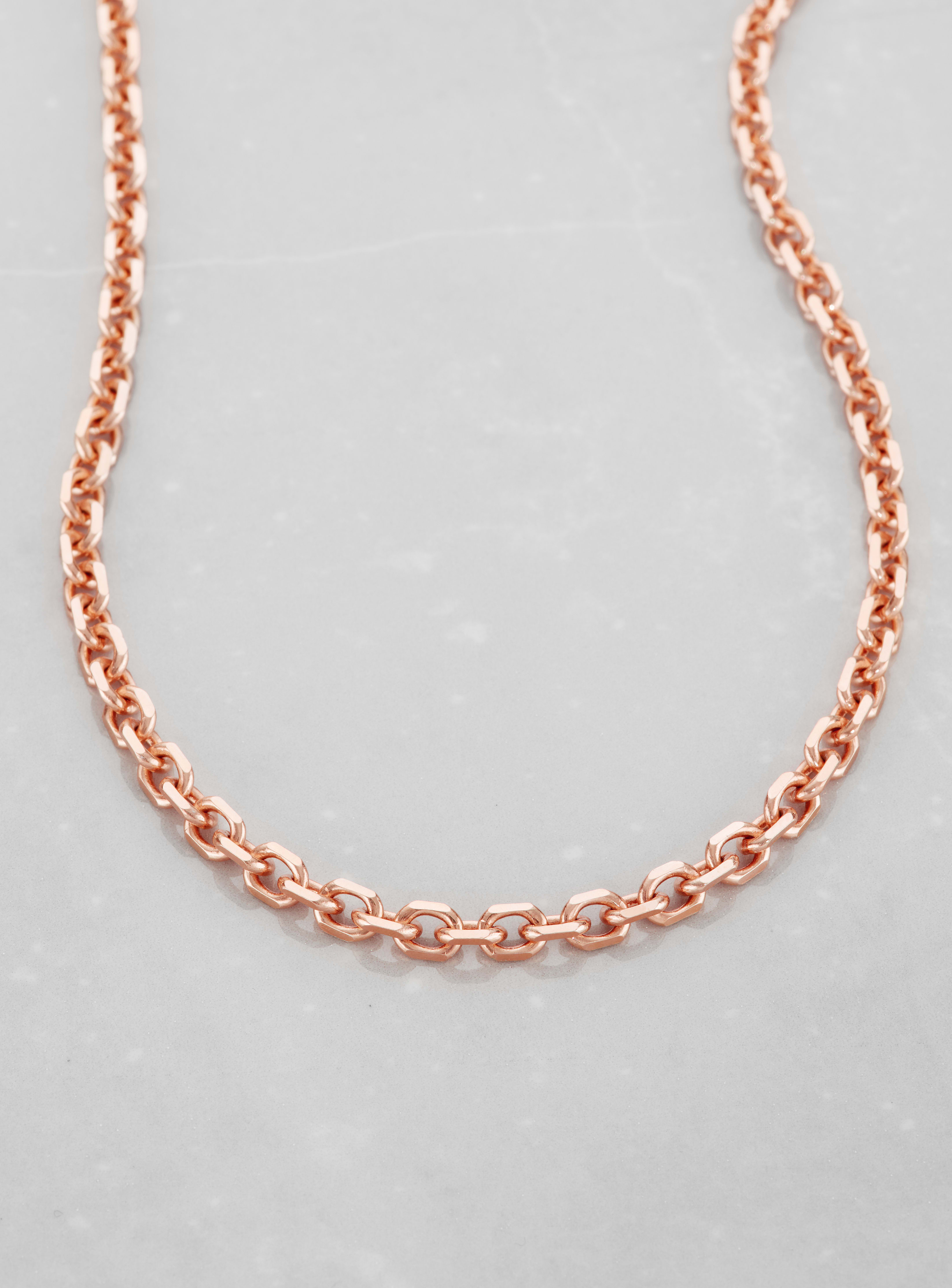 Image Cable Chain - 2mm Rose Gold - Higher Quality Standards