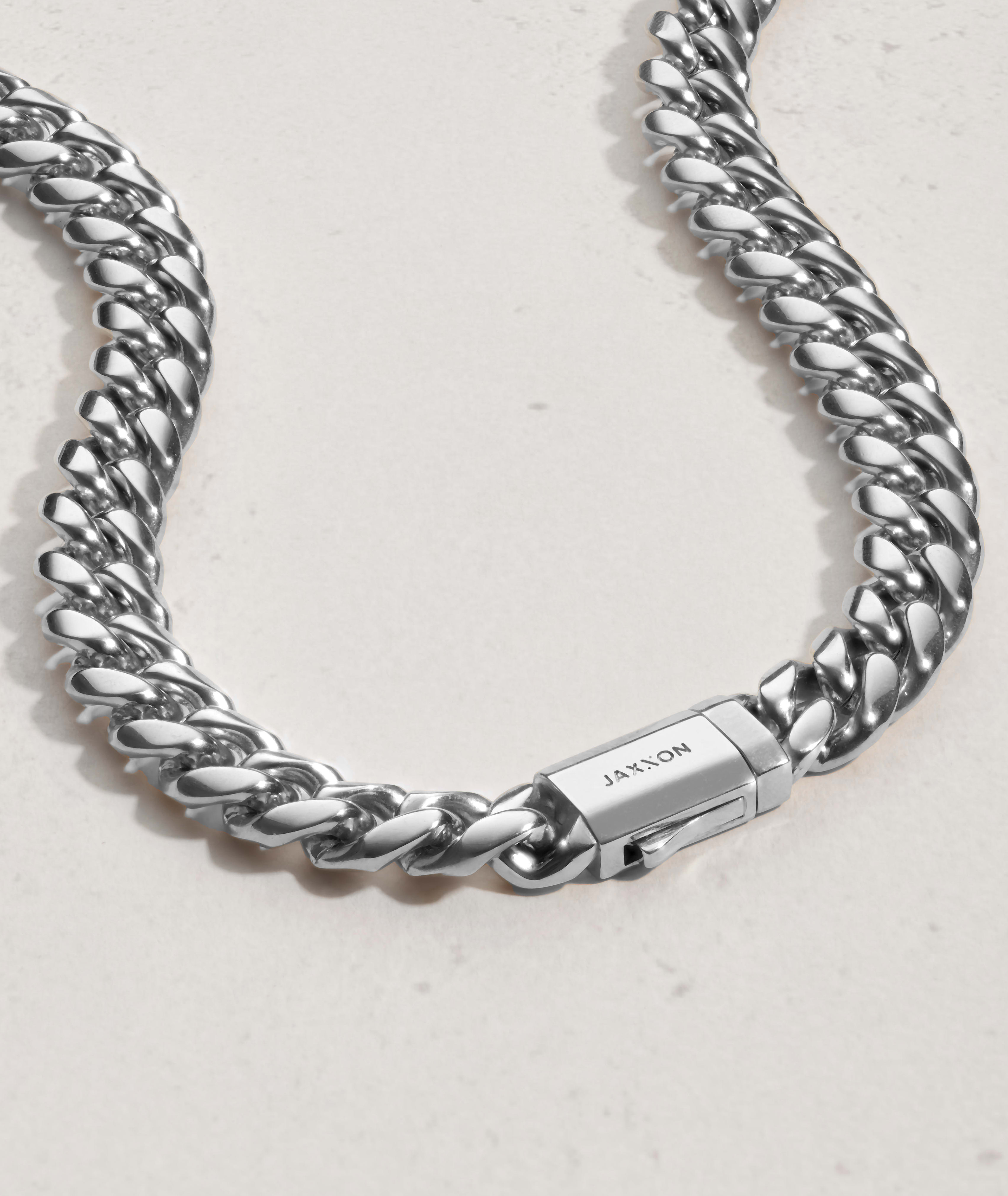 Image Cuban Link Chain - 10mm Silver - The Ultimate Clasp