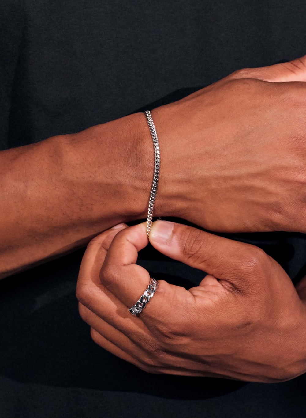 Cuban Link Bracelet - 3mm Silver - Higher Quality Standards
