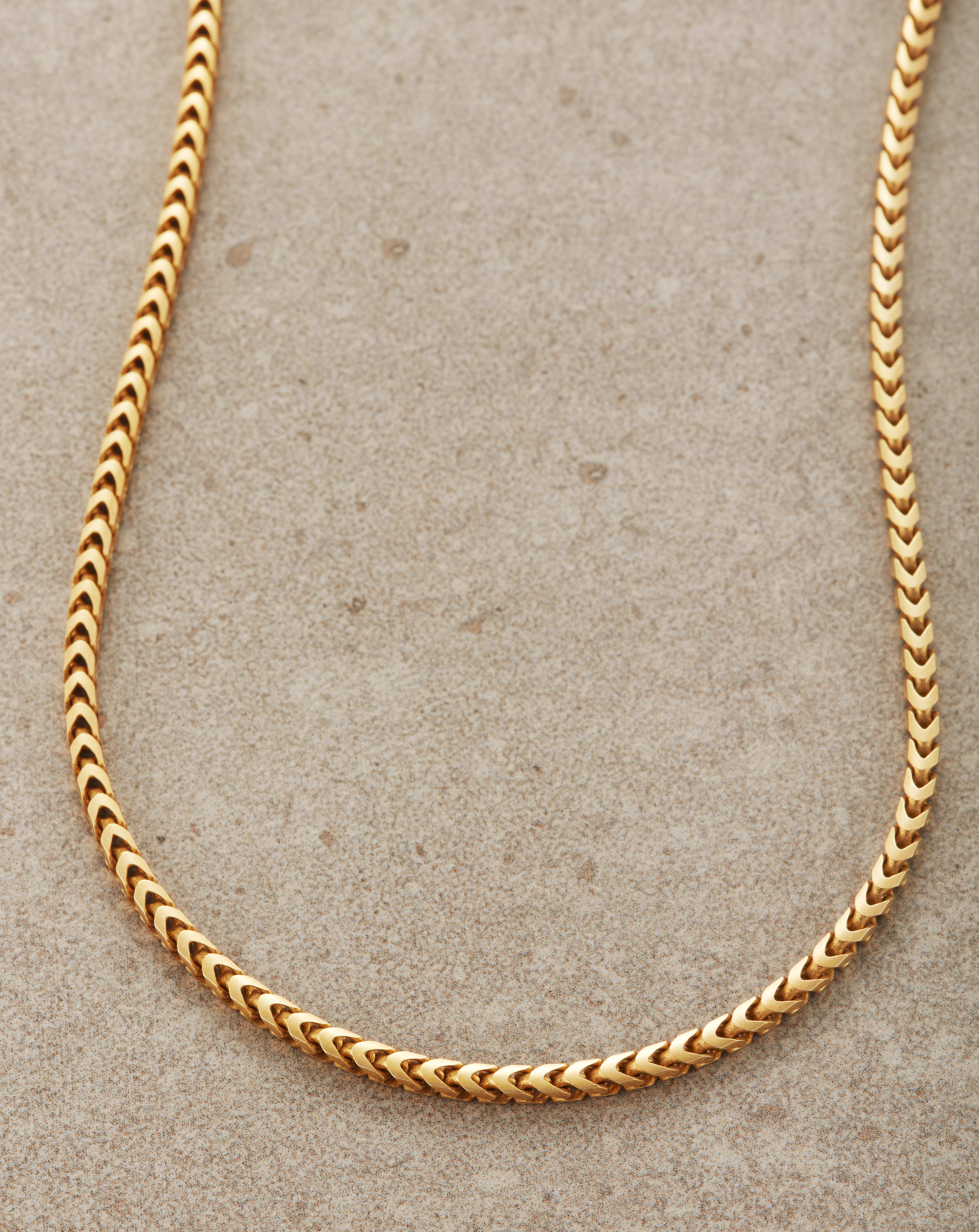 Image Franco Chain - 3mm Gold - Higher Quality Standards