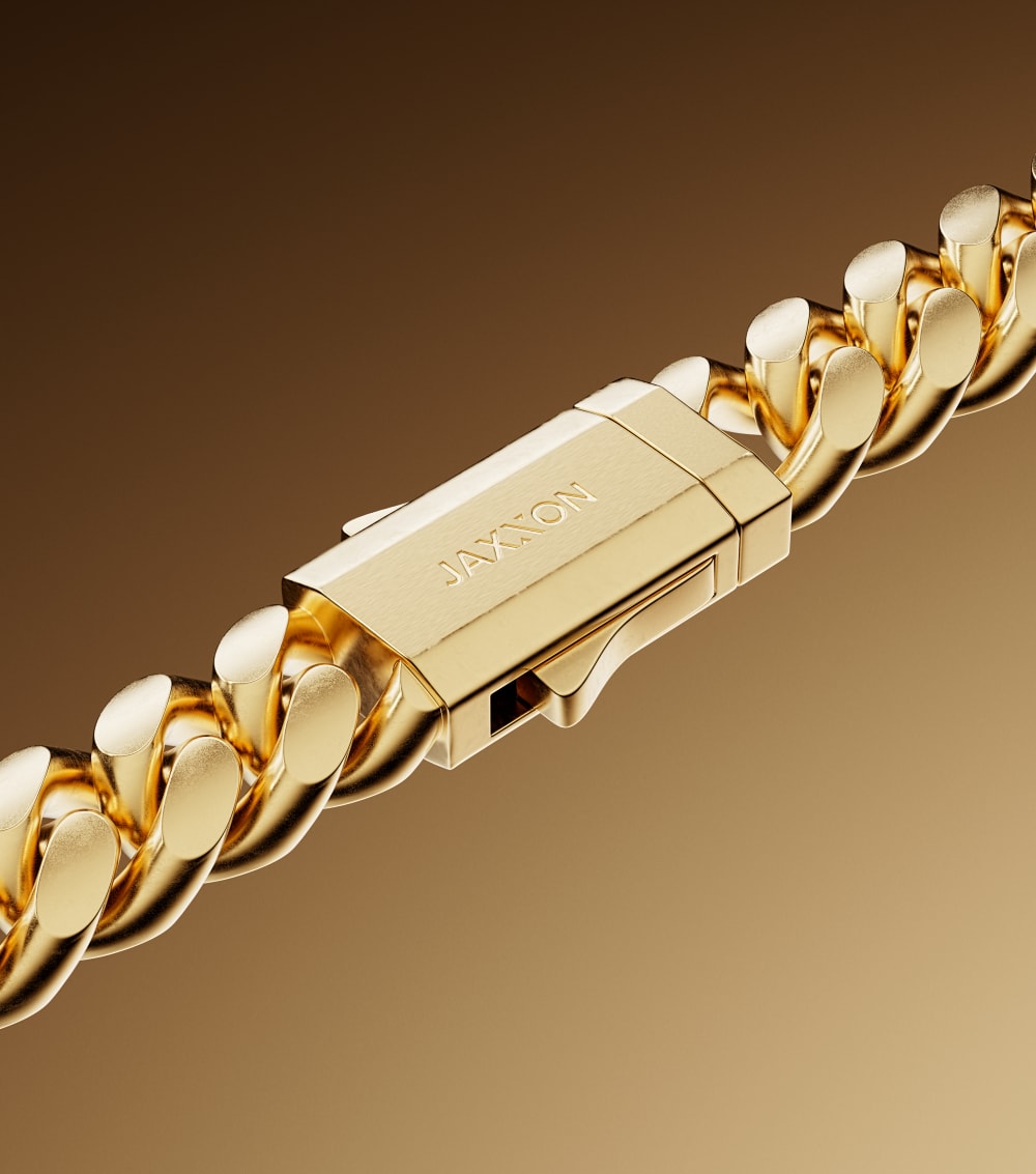 Cuban Set - 8mm Gold - The Ultimate Clasp