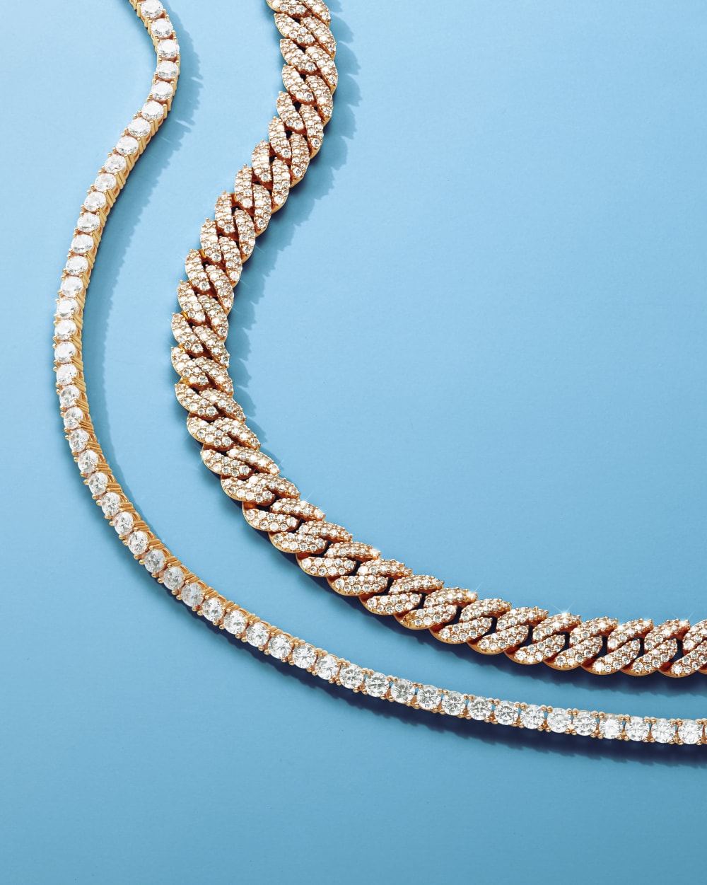 Iced Chain Stack - Gold - Higher Quality Standards
