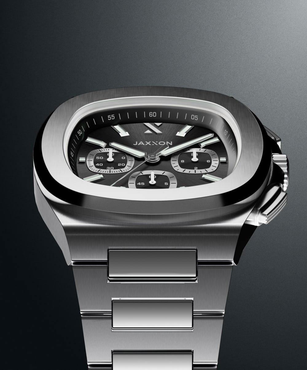 JX1 Chronograph - Black/Silver - Performance Track Chrono