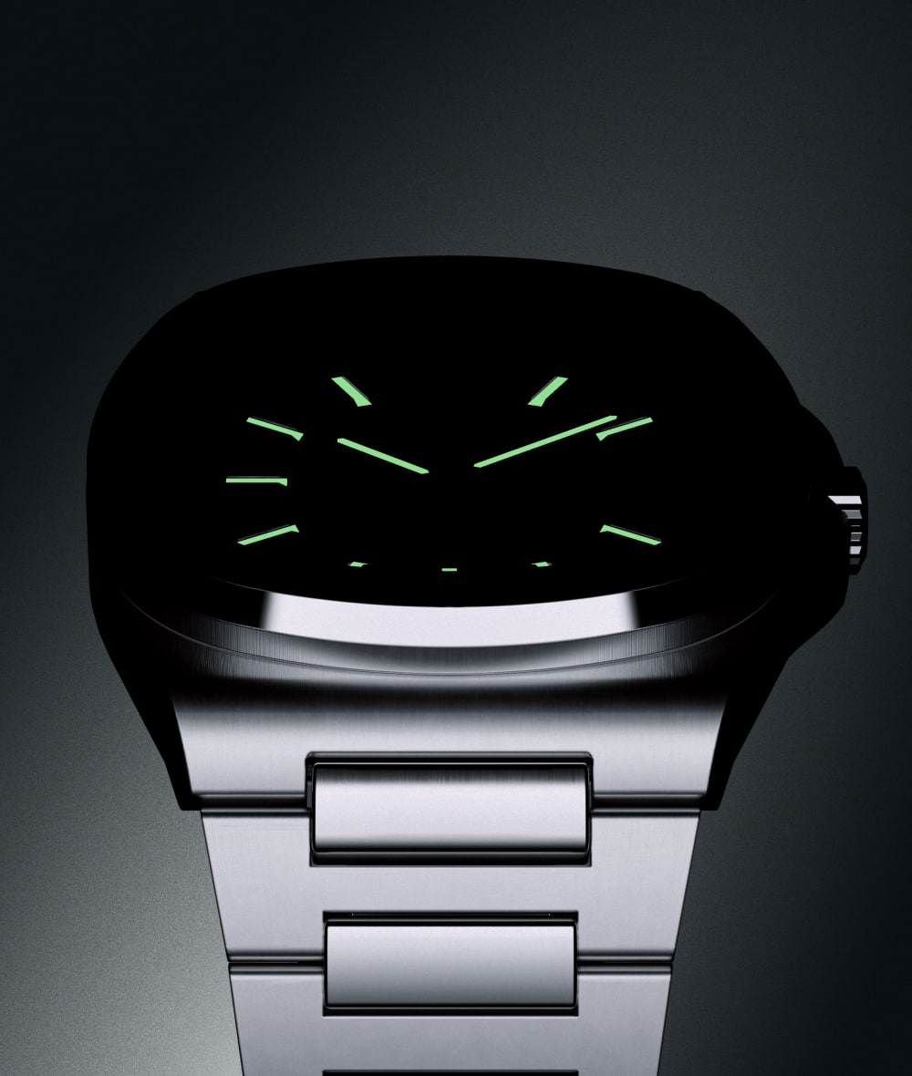 JX1 Auto - Silver/Black - Illustrious Lume Dial