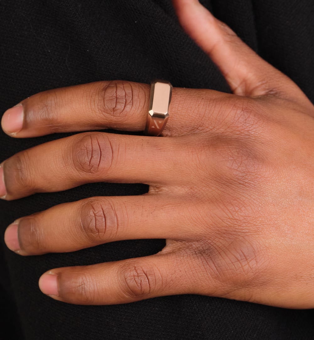 Singet Ring - Rose Gold - Higher Quality Standards   