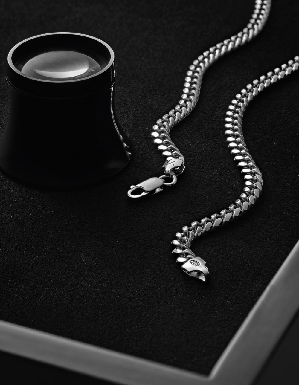 Cuban Link Chain - 5mm Silver - Crafted in Italy