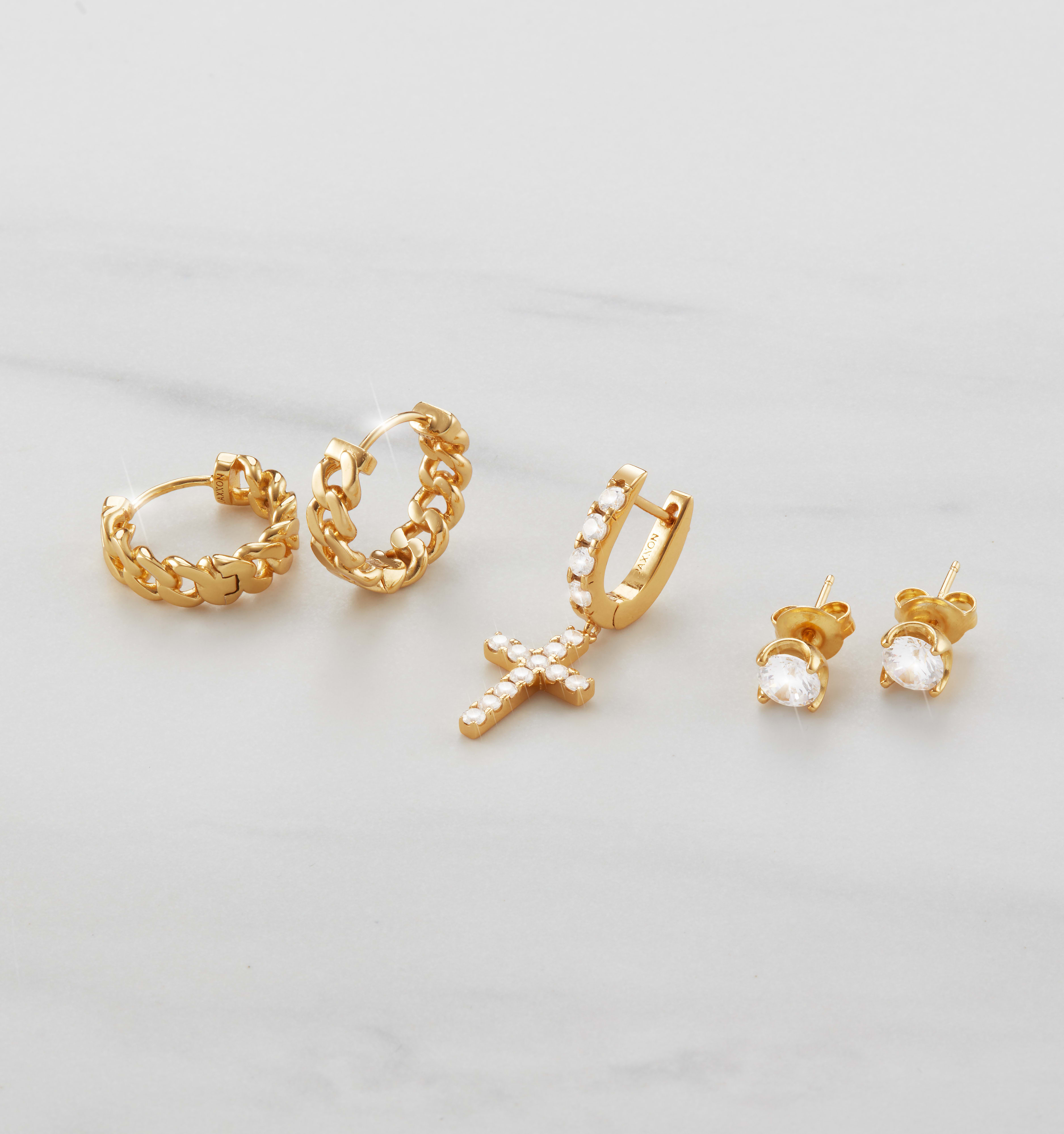 Image Gold Earrings - Quality & Comfort