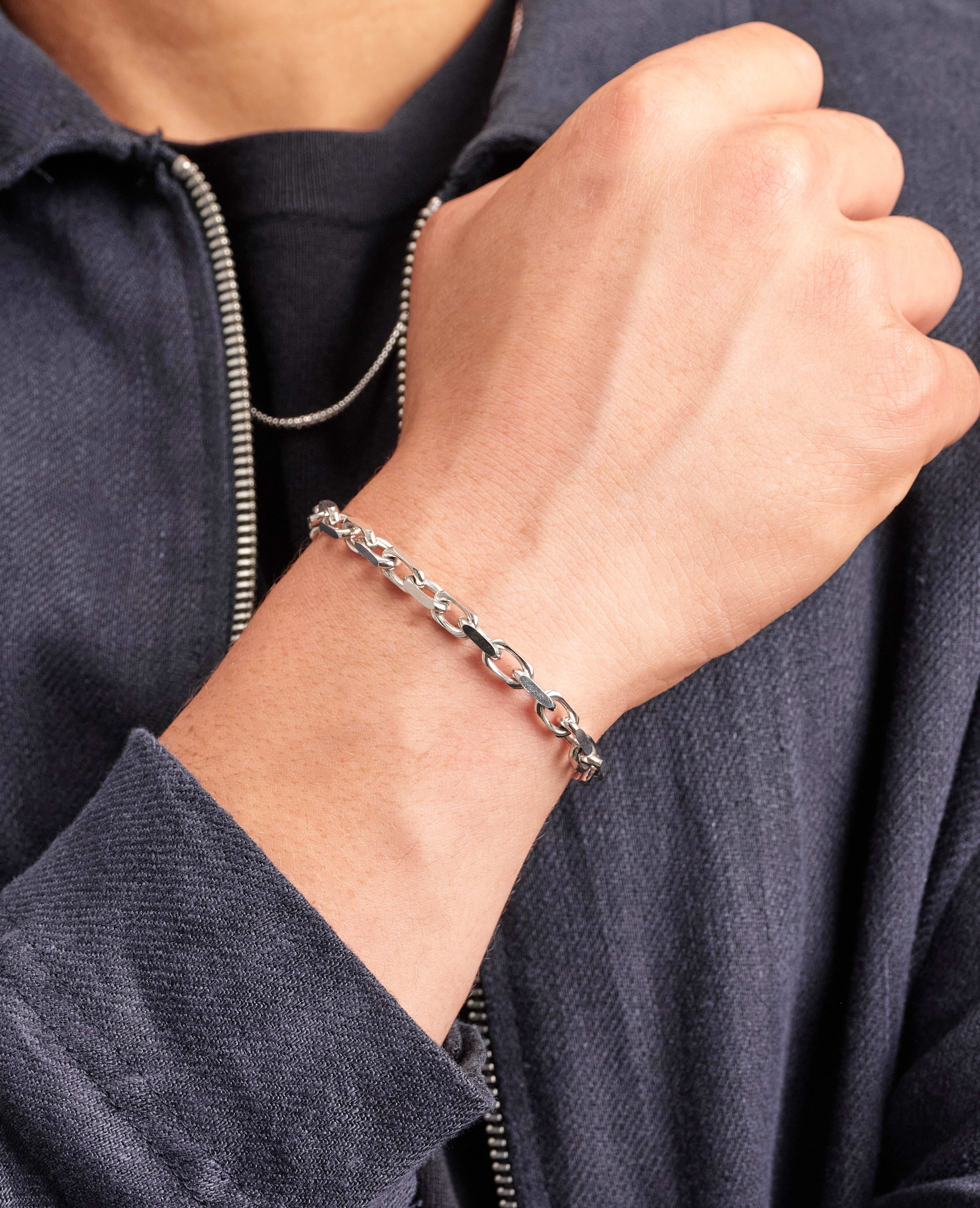 Image Cable Bracelet - 6mm Silver - Crafted in Italy
