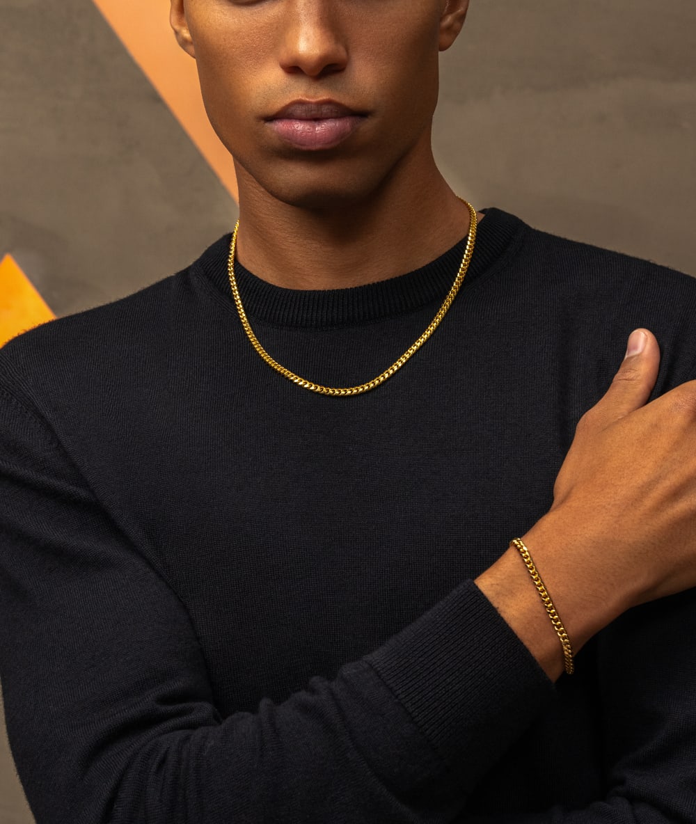 Cuban Set - 5mm Gold - Higher Quality Standards
