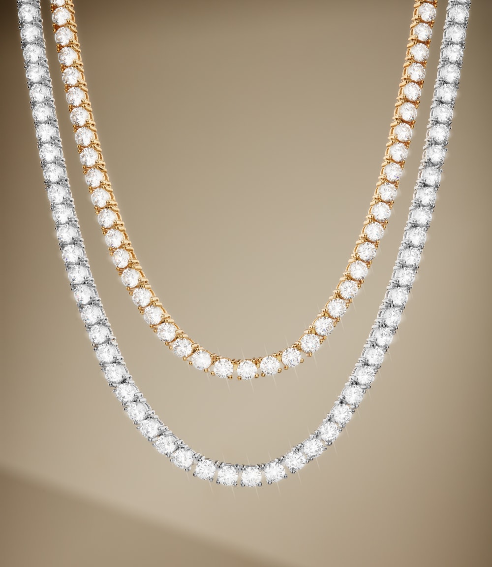 Tennis Chain - 4mm Gold/Silver - A Chain That Captivates