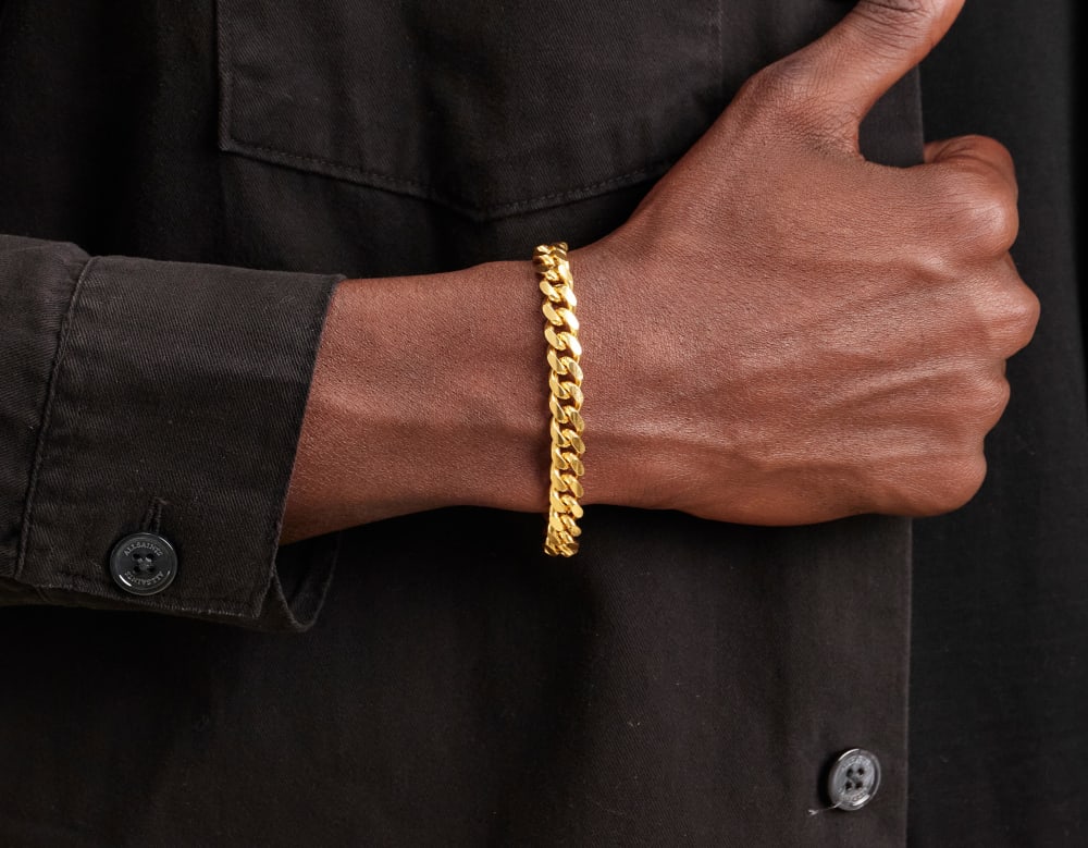 Men s Bracelets Cuban Link Cuffs Beaded JAXXON