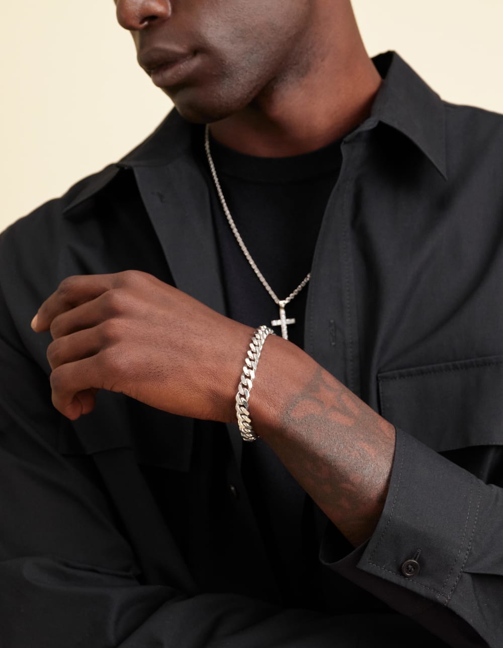 Cuban Link Bracelet - 8mm Silver - Higher Quality Standards	