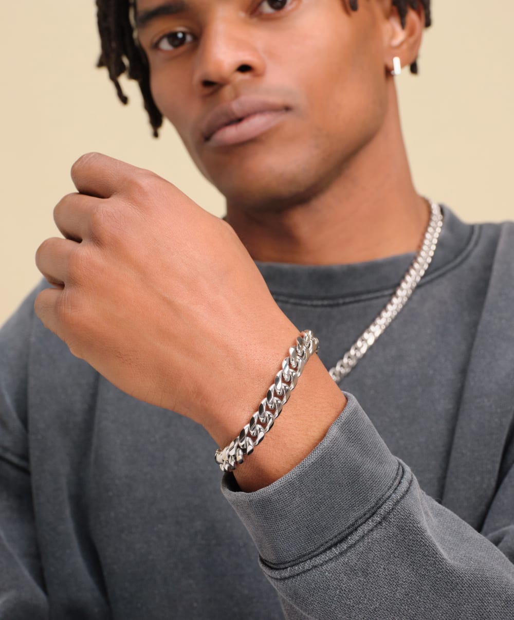 Cuban Set - 10mm - Silver - Higher Quality Standards 