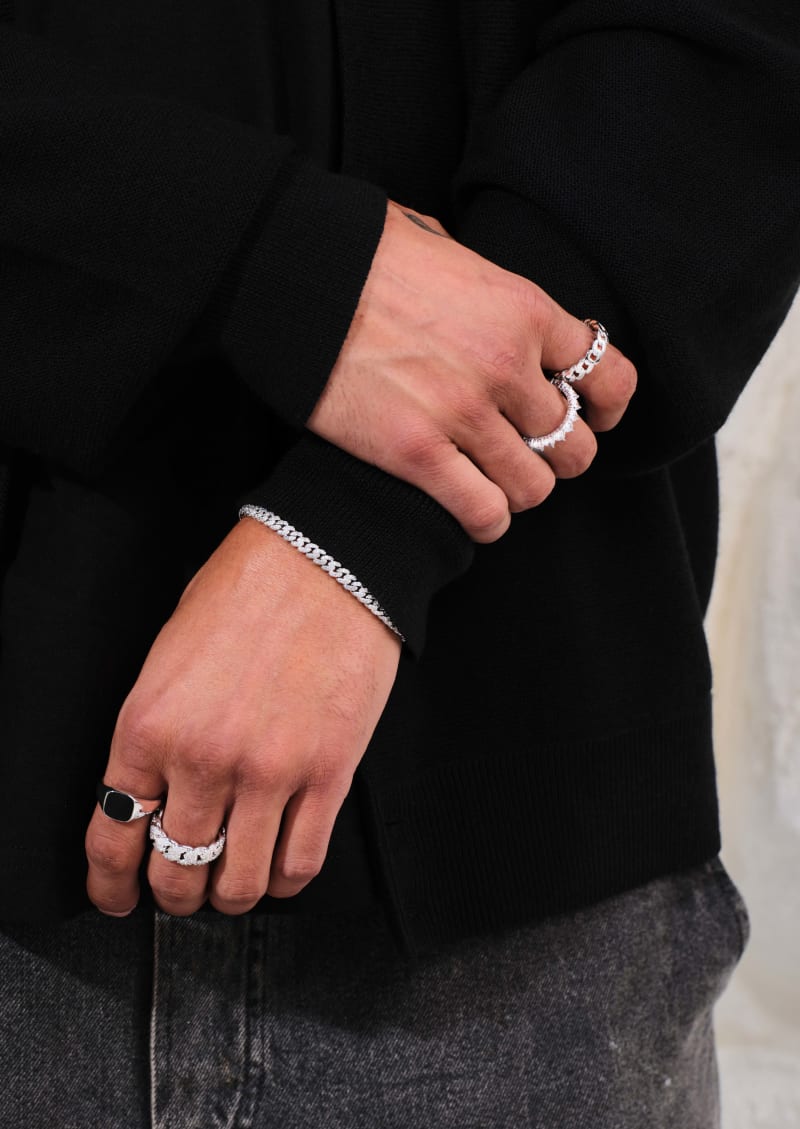 Picture of How to Wear Multiple Rings: Men's Style Guide