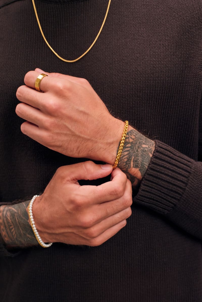 Picture of Bracelets on Guys: How to Style Them