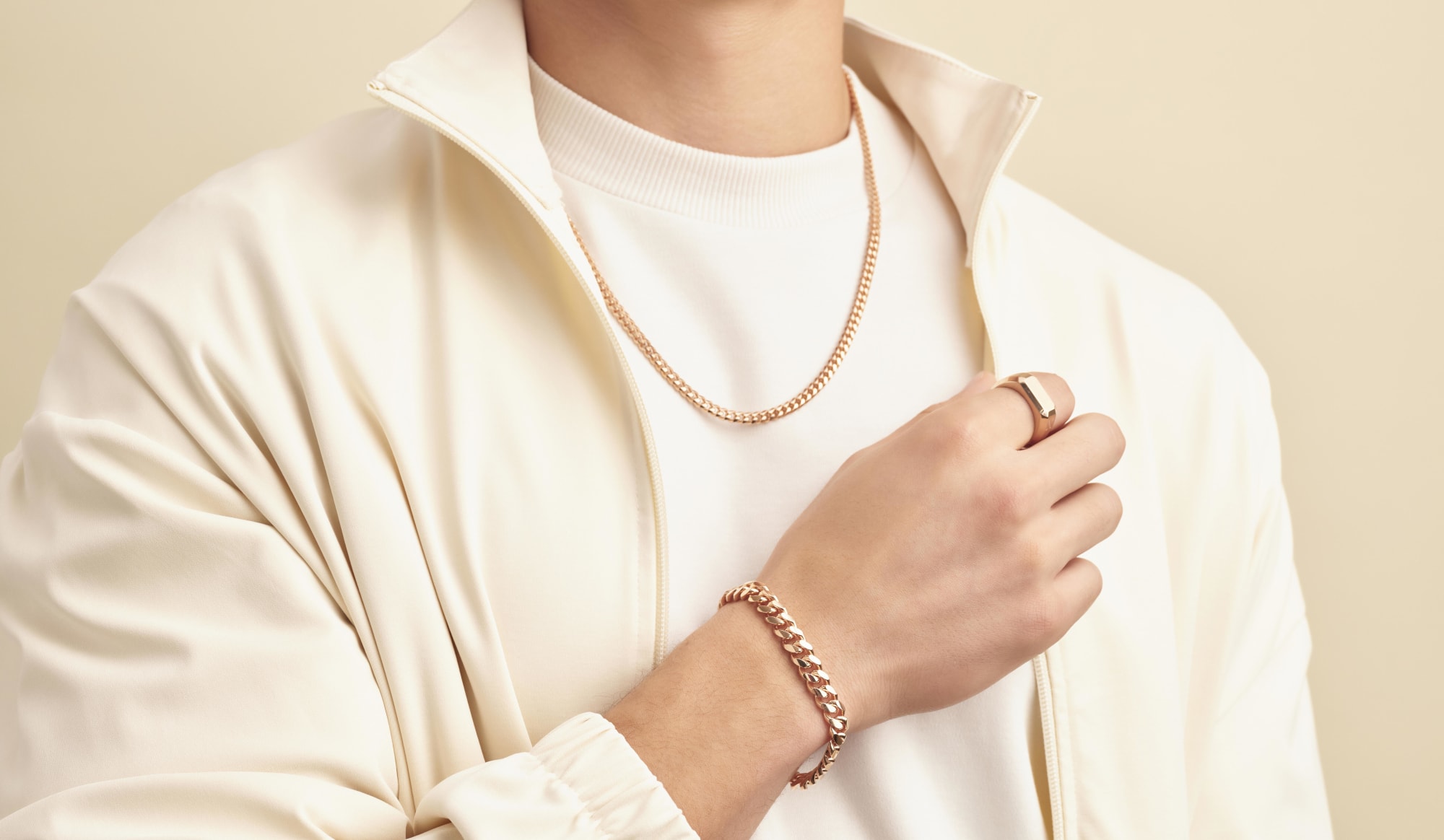 Picture of Rose Gold Vermeil: High-Quality Gold Plating