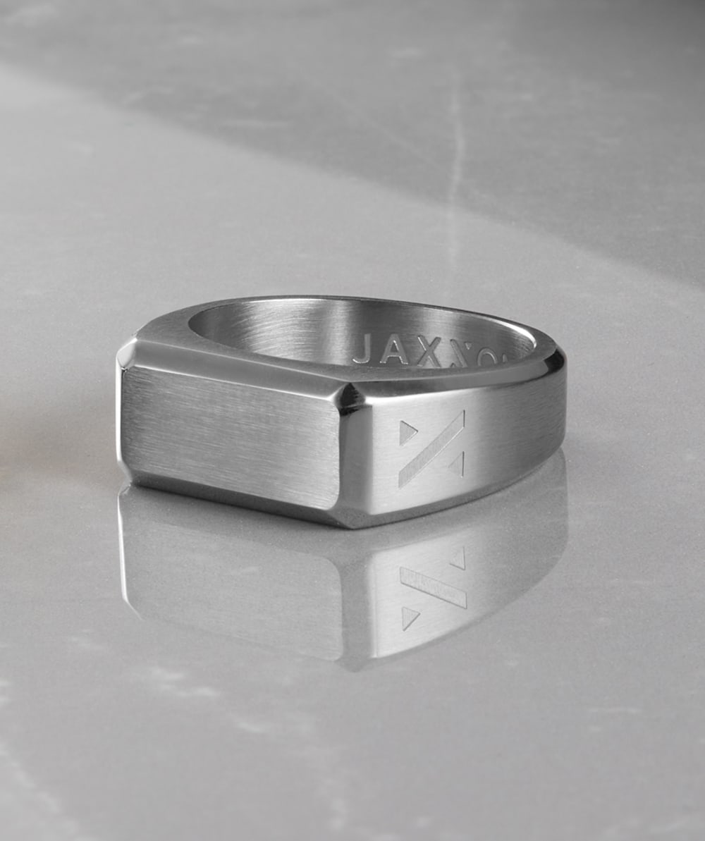 Signet Ring - Silver - Personalize Your Ring