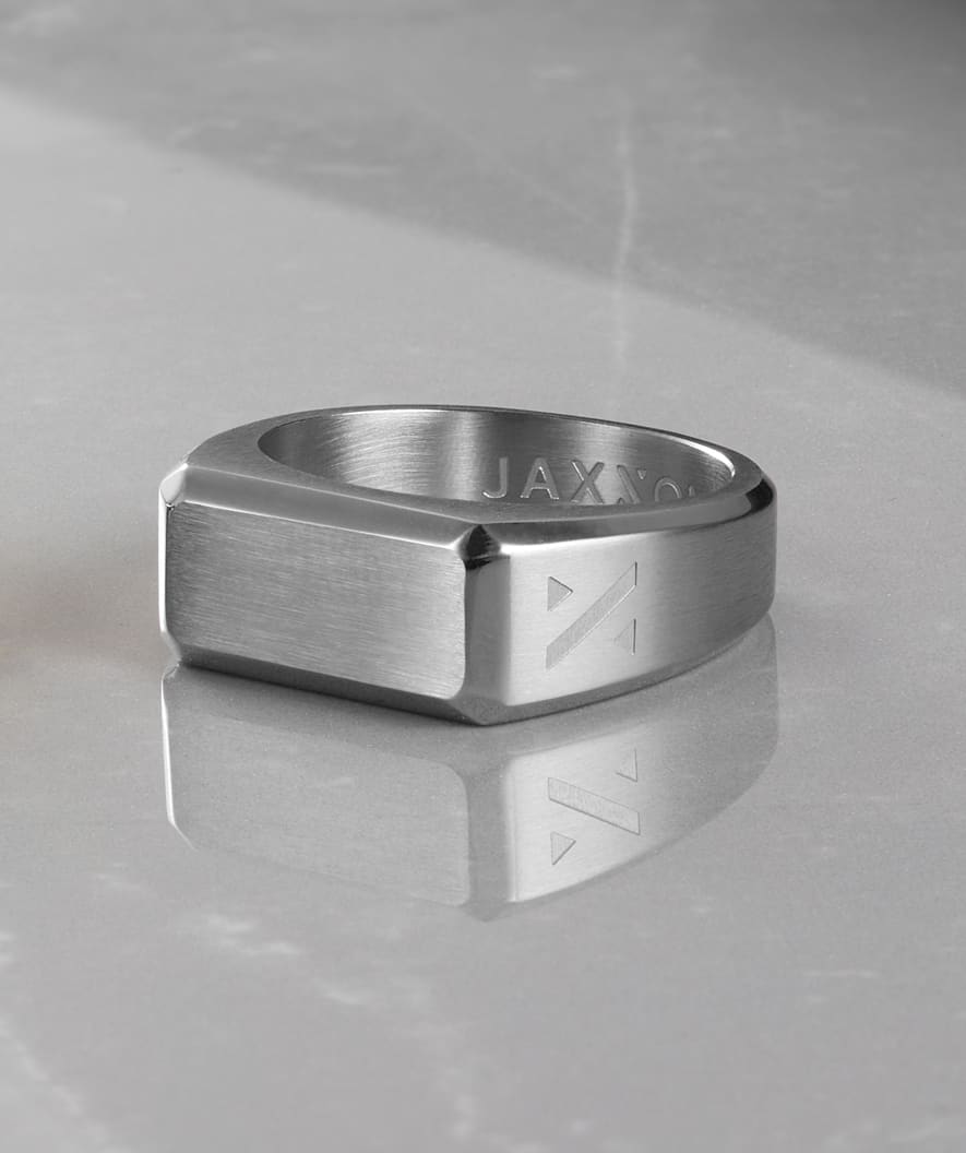 Image Signet Ring - Silver - Personalize Your Ring