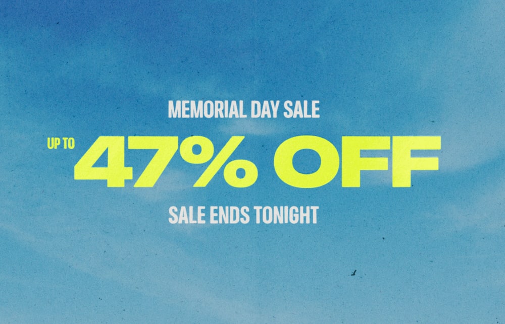 Memorial Day Sale Banner - Ends Tonight-hero-mobile