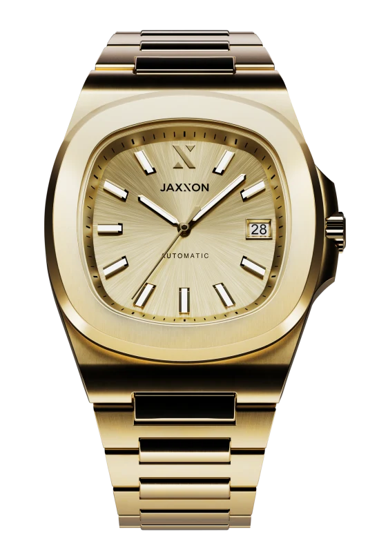 JX1 Automatic 40mm Gold Watch