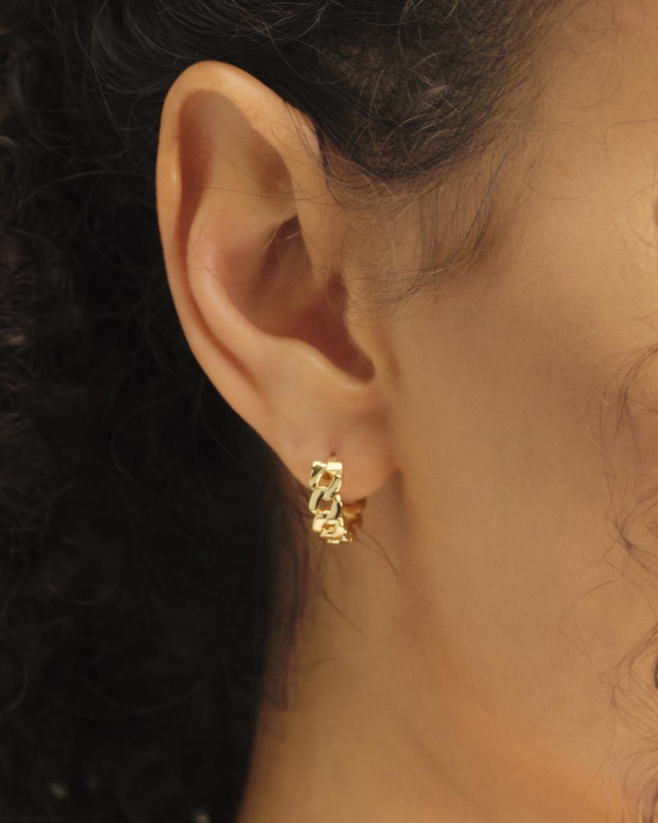 Cuban Link Earrings